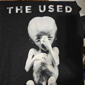 The Used 2017 tour t-shirt